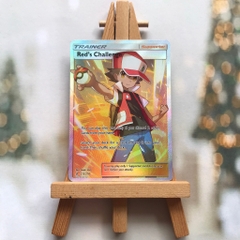 Thẻ hình Pokemon Red's Challenge 213/214 - Lá bài lẻ Full Art Ultra Rare tiếng Anh chính hãng