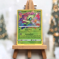 Thẻ hình Pokemon Celebi 009/185 - Lá bài lẻ Amazing Rare tiếng Anh chính hãng