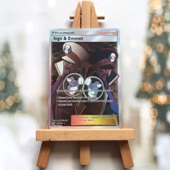 Thẻ hình Pokemon Ingo & Emmet 176/181 - Lá bài lẻ Full Art Ultra Rare tiếng Anh chính hãng