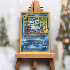 Thẻ hình Pokemon Blastoise 2/102 - Lá bài lẻ Holo Rare (Classic Collection) Celebration 25th tiếng Anh chính hãng