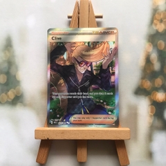 Thẻ hình Pokemon Clive 227/091 - Lá bài Scarlet & Violet Paldean Fates Illustration Rare tiếng Anh chính hãng
