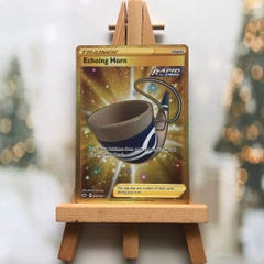Thẻ hình Pokemon Echoing Horn 225/198 - Lá bài lẻ Secret Rare tiếng Anh chính hãng