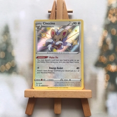 Thẻ hình Pokemon Cinccino SV94/SV122 - Lá bài lẻ Shiny Rare tiếng Anh chính hãng