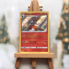 Thẻ hình Pokemon Cinderace SV17/SV122 - Lá bài lẻ Shiny Rare tiếng Anh chính hãng