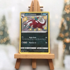 Thẻ hình Pokemon Galarian Linoone SV79/SV122 - Lá bài lẻ Shiny Rare tiếng Anh chính hãng