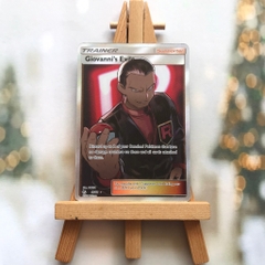 Thẻ hình Pokemon Giovanni's Exile 67/68 - Lá bài lẻ Full Art Ultra Rare tiếng Anh chính hãng