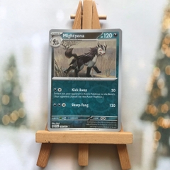 Thẻ hình Pokemon Mightyena 106/162 - Lá bài lẻ Scarlet & Violet Temporal Forces Common Reverse Holo tiếng Anh chính hãng