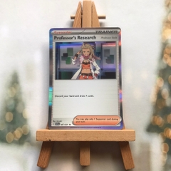 Thẻ hình Pokemon Professor's Research (Professor Sada) 087/091 - Lá bài lẻ Paldean Fates Holo Rare Reverse Holo tiếng Anh chính hãng