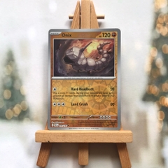 Thẻ hình Pokemon Onix 090/182 - Lá bài Scarlet & Violet: Paradox Rift Common Reverse Holo tiếng Anh chính hãng