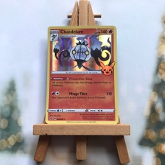 Thẻ hình Pokemon Chandelure 033/192 - Lá bài Trick or Trade Holo Rare tiếng Anh chính hãng