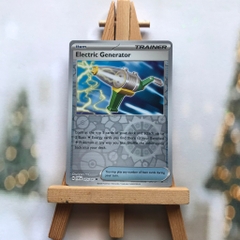 Thẻ hình Pokemon Electric Generator 079/091 - Lá bài lẻ Paldean Fates Uncommon Reverse Holo tiếng Anh chính hãng