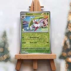 Thẻ hình Pokemon Steenee 017/197 - Lá bài lẻ Obsidian Flames Reverse Holo tiếng Anh chính hãng