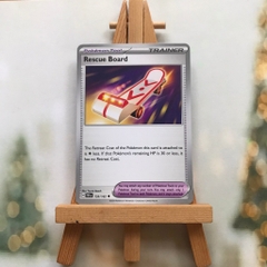 Thẻ hình Pokemon Rescue Board 159/162 - Lá bài lẻ Temporal Forces Uncommon Reverse Holo tiếng Anh chính hãng