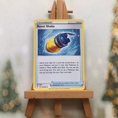 Thẻ hình Pokemon Boost Shake 142/203 - Lá bài lẻ Evolving Skies Uncommon Reverse Holo tiếng Anh chính hãng
