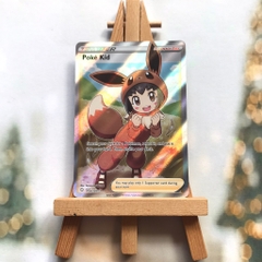 Thẻ hình Pokemon Poke Kid 070/072 - Lá bài lẻ Full Art Ultra Rare tiếng Anh chính hãng