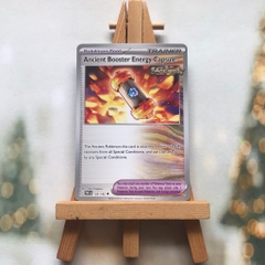 Thẻ hình Pokemon Ancient Booster Energy Capsule 159/182 - Lá bài lẻ Paradox Rift Uncommon Reverse Holo tiếng Anh chính hãng