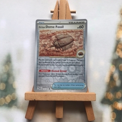 Thẻ hình Pokemon Antique Dome Fossil 152/165 - Lá bài Scarlet & Violet 151 Uncommon Reverse Holo tiếng Anh chính hãng