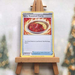 Thẻ hình Pokemon Spicy Seasoned Curry 151/189 - Lá bài lẻ Astral Radiance Uncommon Reverse Holo tiếng Anh chính hãng