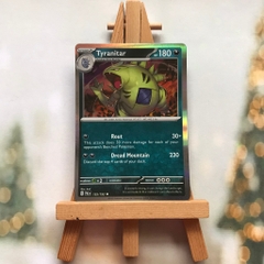 Thẻ hình Pokemon Tyranitar 135/193 - Lá bài Paldea Evolved Rare Reverse Holo Promo tiếng Anh