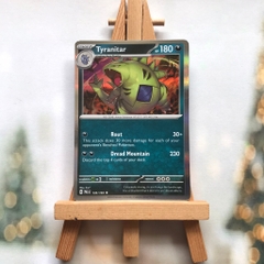 Thẻ hình Pokemon Tyranitar 135/193 - Lá bài Paldea Evolved Rare Reverse Holo Promo tiếng Anh