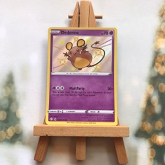 Thẻ hình Pokemon Dedenne SV51/SV122 - Lá bài lẻ Sword&Shield Shining Fates Shiny Rare tiếng Anh chính hãng