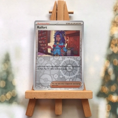 Thẻ hình Pokemon Raifort 161/167 - Lá bài Scarlet&Violet Twilight Masquerade Uncommon Reverse Holo tiếng Anh chính hãng