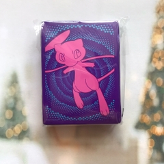 01 Gói lẻ 65 Sleeve hình Pokemon Mew, Genesect lấy từ ETB Fusion Strike Pokemon Chính hãng