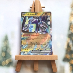 Thẻ hình Pokemon Miraidon ex SVP028 - Lá bài Scarlet & Violet Ultra Rare Promo tiếng Anh chính hãng