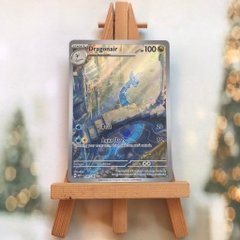 Thẻ hình Pokemon Dragonair 181/165 - Lá bài Scarlet & Violet 151 Illustration Rare tiếng Anh chính hãng