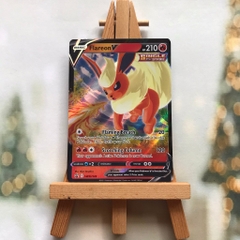 Thẻ hình Pokemon Flareon V SWSH149 - Lá bài Sword & Shield Evolving Skies Promo tiếng Anh chính hãng