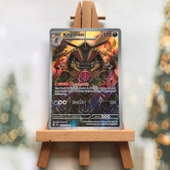 Thẻ hình Pokemon Kingambit 220/198 - Lá bài Scarlet & Violet Base Set Illustration Rare tiếng Anh chính hãng
