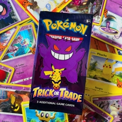 Gói bài Trick or Trade 2022 BOOster Pack chính hãng - Túi thẻ lẻ Pokemon Halloween TCG