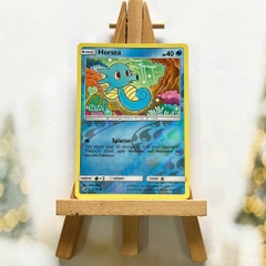 Thẻ hình Pokemon Horsea 15/70 - Lá bài lẻ Sun & Moon: Dragon Majesty Common Reverse Holo tiếng Anh chính hãng