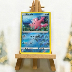 Thẻ hình Pokemon Corsola 36/149 - Lá bài lẻ Sun & Moon (Base Set) Uncommon Reverse Holo tiếng Anh chính hãng