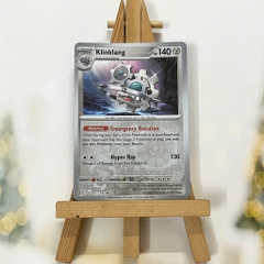 Thẻ hình Pokemon Klinklang 101/142 - Lá bài lẻ Stellar Crown Rare Reverse Holo tiếng Anh chính hãng