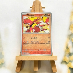 Thẻ hình Pokemon Magmar 126/165 - Lá bài lẻ Scarlet & Violet 151 Common Reverse Holo tiếng Anh chính hãng