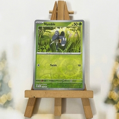 Thẻ hình Pokemon Nymble 015/142 - Lá bài lẻ Stellar Crown Common Reverse Holo tiếng Anh chính hãng