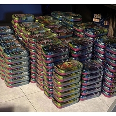 Hộp thẻ bài Mini Tins Display Prismatic Evolutions tiếng Anh - Series Scarlet & Violet Pokemon TCG Box chính hãng