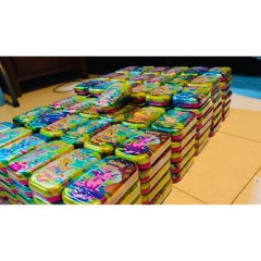 Hộp thẻ bài Mini Tins Display Prismatic Evolutions tiếng Anh - Series Scarlet & Violet Pokemon TCG Box chính hãng