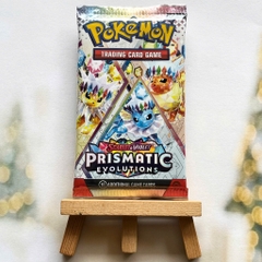 Gói bài Prismatic Evolutions Booster Pack tiếng Anh chính hãng - Túi thẻ Series Scarlet & Violet Pokemon TCG