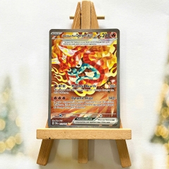 Thẻ hình Pokemon Hearthflame Mask Ogerpon ex 212/167 - Lá bài Twilight Masquerade Special Illustration Rare chính hãng
