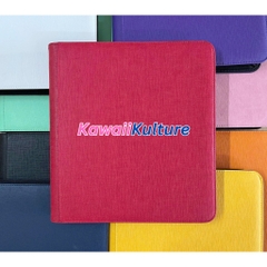 Album sưu tầm thẻ bài - Binder đựng TCG card Pokemon YugiOh Onepiece, 2x2, 3x3, 4x3, 4x4 móc khóa kéo, da PU, chất lượng cao