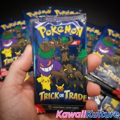 Gói bài Trick or Trade 2024 BOOster Pack tiếng Anh chính hãng - Túi thẻ Pokemon Halloween TCG