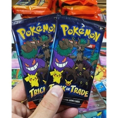 Gói bài Trick or Trade 2024 BOOster Pack tiếng Anh chính hãng - Túi thẻ Pokemon Halloween TCG