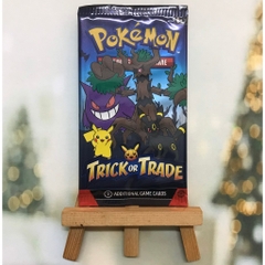 Gói bài Trick or Trade 2024 BOOster Pack tiếng Anh chính hãng - Túi thẻ Pokemon Halloween TCG