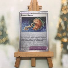 Thẻ hình Pokemon Cursed Duster 161/182 - Lá bài Scarlet&Violet Paradox Rift Uncommon Reverse Holo tiếng Anh chính hãng