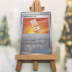 Thẻ hình Pokemon Fighting Au Lait 181/193 - Lá bài SVE Paldea Evolved Uncommon Reverse Holo tiếng Anh chính hãng