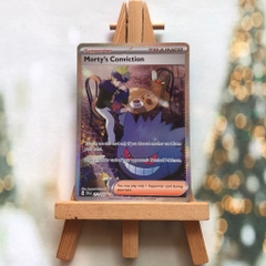 Thẻ hình Pokemon Morty's Conviction 211/162 - Lá bài SVE Temporal Forces Special Illustration Rare tiếng Anh chính hãng