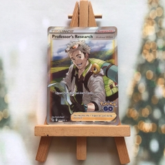 Thẻ hình Pokemon Professor's Research 078/078 - Lá bài Sword&Shield Pokemon GO Full Art Ultra Rare tiếng Anh chính hãng
