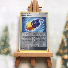 Thẻ hình Pokemon Boost Shake 142/203 - Lá bài lẻ Evolving Skies Uncommon Reverse Holo tiếng Anh chính hãng